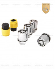 Купить секретки на колеса AF (SL) 12x1,5х34 СН19, гайка форд ориг. ...