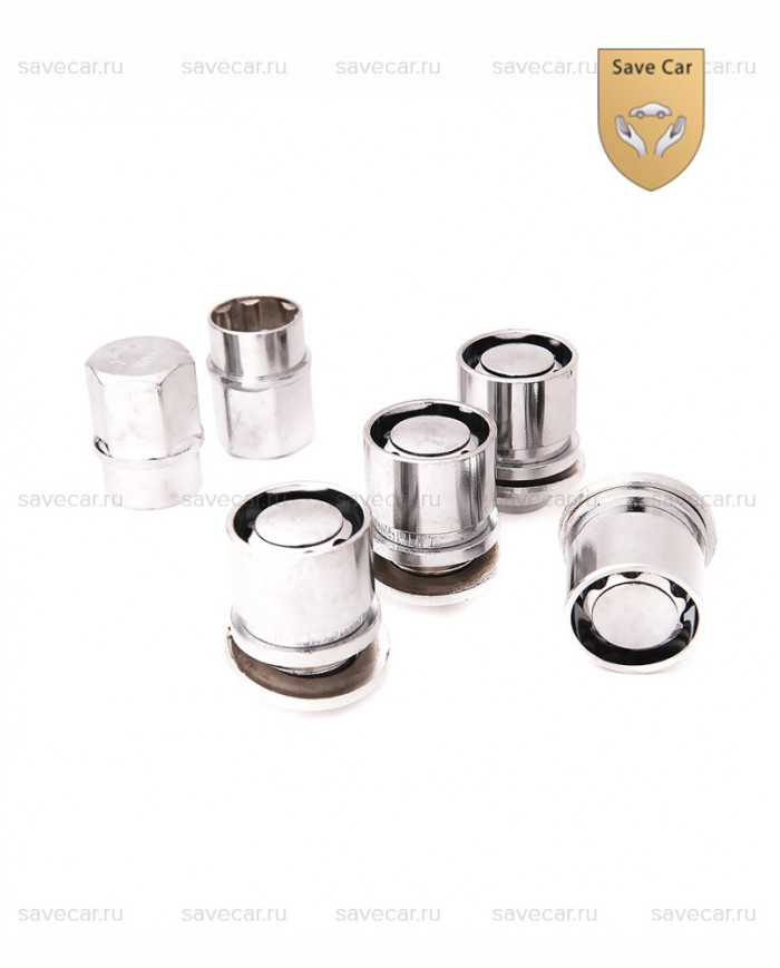 Купить секретные гайки на колеса Q-3 14х1,5х34 СН21, гайка с пресс ...