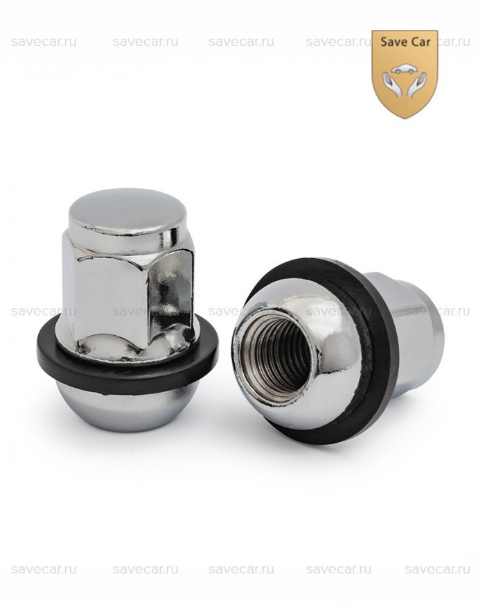 N008Rp/13519 Гайка закрытая сфера с пласт. Кольцом 12x1.5x35 CH 19,...