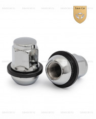 N008Rp/13519 Гайка закрытая сфера с пласт. Кольцом 12x1.5x35 CH 19,...