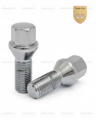 B001/32817 Болт конус 12х1.25х28 СН 17, хром купить недорого в инте...