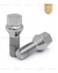 B001/72817 Болт конус 14х1.25х28 СН 17, хром купить недорого в инте...