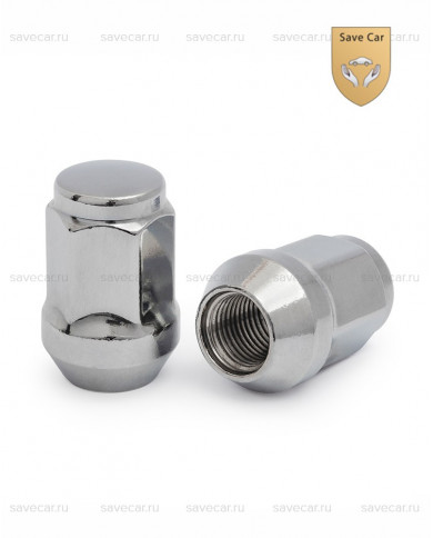 N008/43519 Гайка закрытая 1/2*35 СН 19, конус, хром