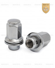 N051/34721 Гайка M12x1,20х47мм CH21 хром,пресс шайба купить недорог...