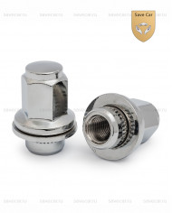 N051/24722 Гайка M14x1,50х47мм,CH21 хром, пресс шайба купить недоро...